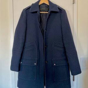 Women’s Zara Navy Wool blend Coat